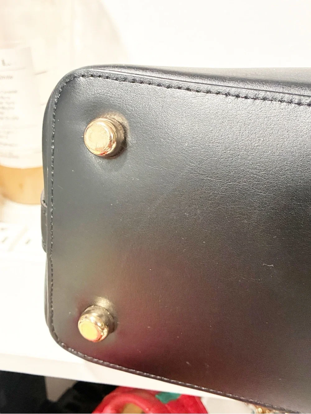 Coach Katy Satchel In Signature Canvas Brown Black Shoulder Bag